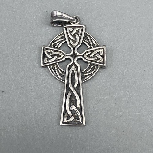 Silver 925 celtic cross - silver,