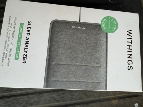 New withings sleep analyzer