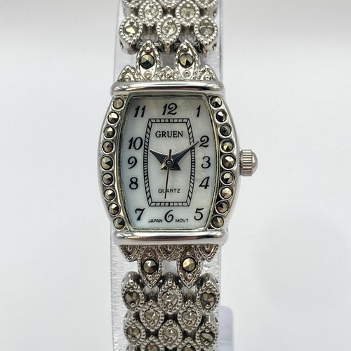 Gruen women watch marcasite - women's,