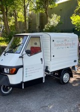 Italian Piaggio Ape Prosecco Van / Mobile Bar / Mobile Business 