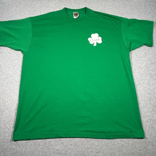 Vintage shamrock club shirt - shamrock,