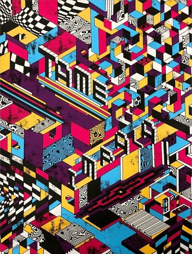 Tame impala concert poster - tame,