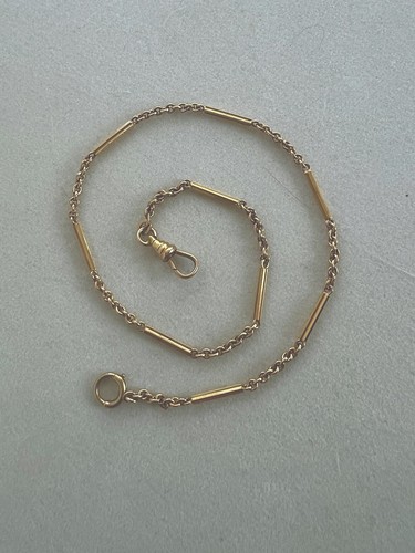 Antique pocket watch chain - antique,