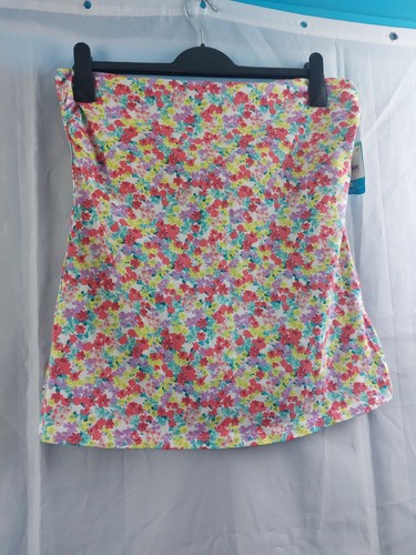 Holiday shop floral strapless - floral,