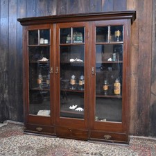 Antique Victorian Large Glazed