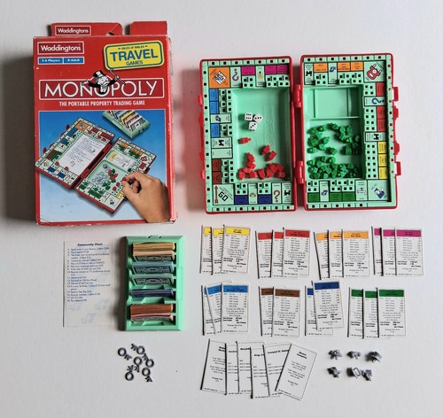 Vintage travel monopoly - vintage,