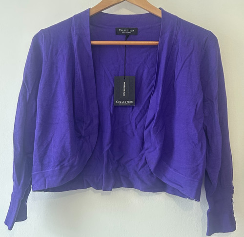 Debenhams nwt purple shrug - nwt,