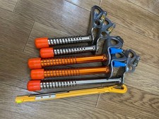 Set of 5 ice screws with