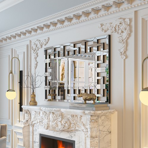 Large irregular wall - irregular, mirror