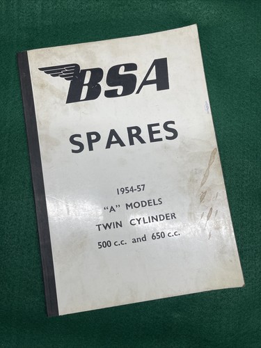 Bsa a10 1954 - a7, 1954-57