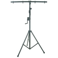 QTX Lighting stand with winch stand [180.543UK] 3 Metre Lighting, wind up,