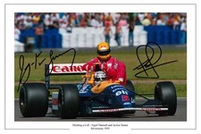 Nigel mansell ayrton - nigel, &