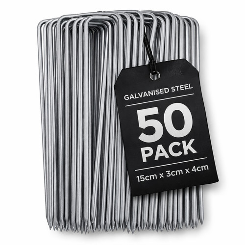 50x galvanised pins weed - 50x,