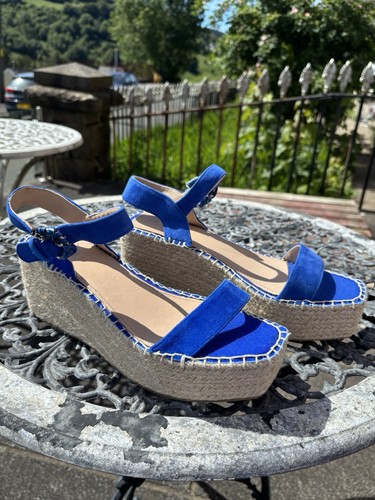 Boden royal blue suede summer - suede,