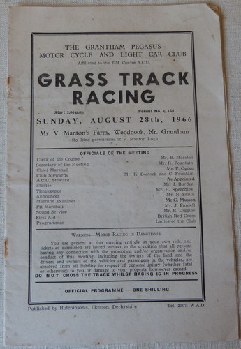 Grantham pegasus motor cycle - grantham,