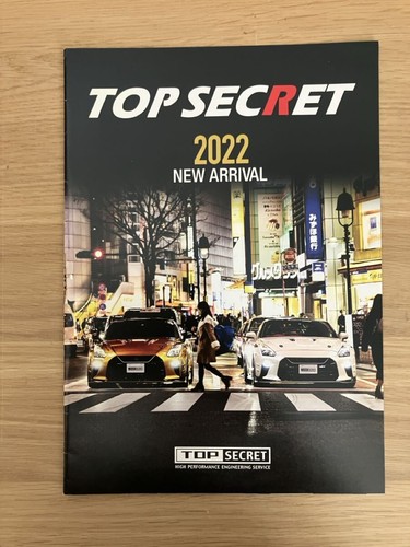 Top secret parts catalogue - top,