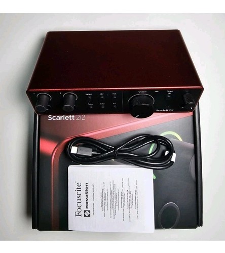 Focusrite scarlett 2i2 - scarlett,
