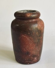 Small Raku Studio Pottery Vase