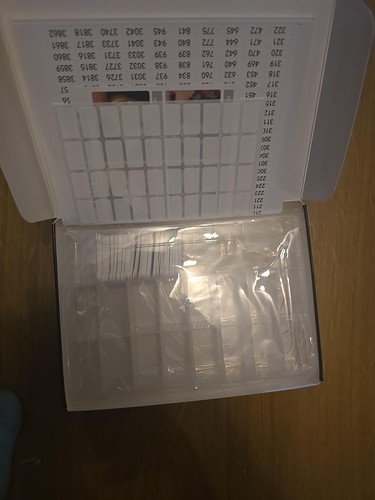 Embroidery floss organiser - embroidery,