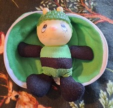 Vintage 80s Glow Bug In Zip Pouch