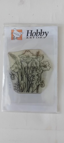 Poppy clear stamp - poppy,