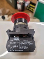 Emergency Stop Switch 600V 10A Head Push Button Red