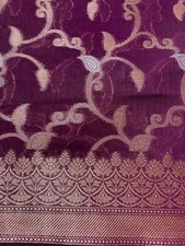 Plum Cotton Silk Indian