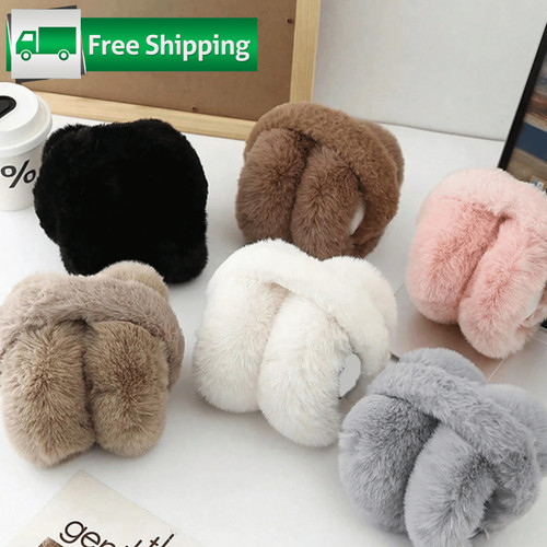 Winter earmuffs soft plush - winter,