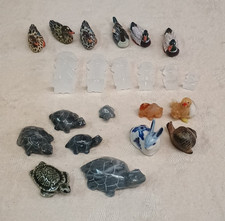 Lot of (21) Stone, Glass