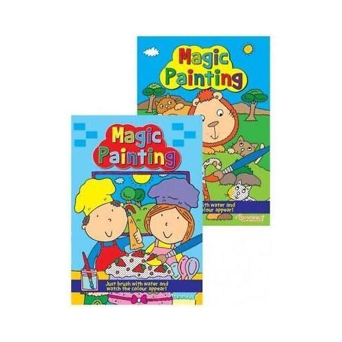 Magic painting colouring - a4,