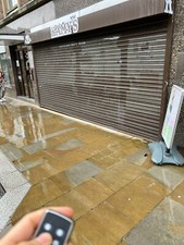 Roller Aluminum Shutter for shops, factory, garage - Brown