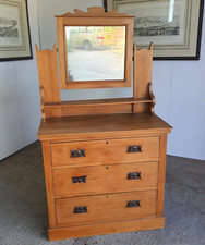 Antique Walnut Art Nouveau