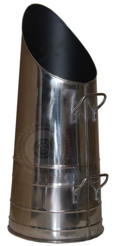 Coal hod scuttle polished - coal,