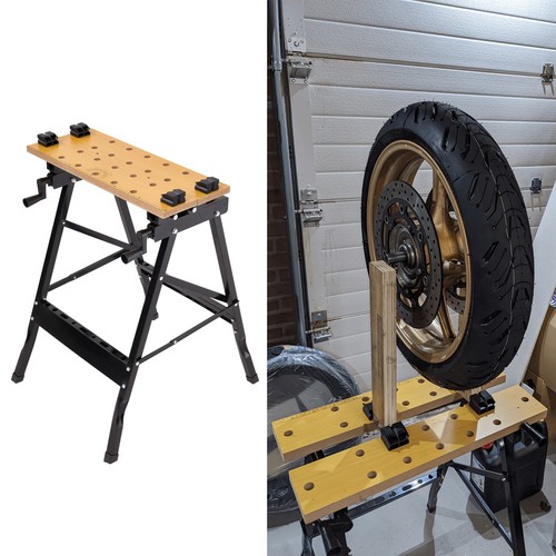 Foldable adjustable work bench - foldable,