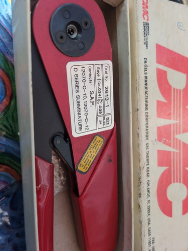 Dmc crimp tool - tool,