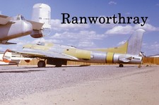 Orig  Aircraft slide USAF -83672 ? B-17 Flying Fortress Mesa Boneyard 1974 #2107