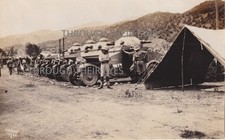Original photo line up of Crossley Armoured cars 1920s NWFT / Pakistan