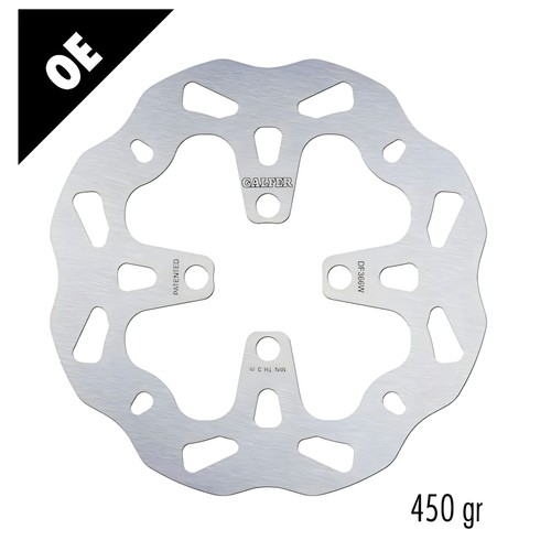 Brake disc galfer df366w - brake,