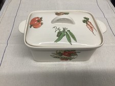 OBLONG POTTERY TERRINE BY