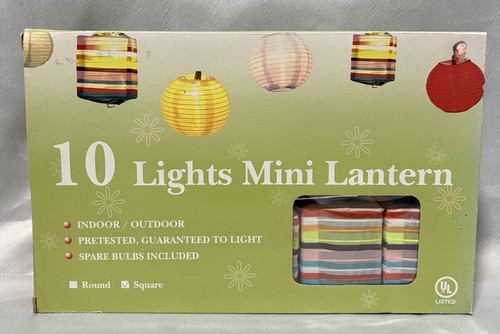 Vintage light mini lantern - 10,