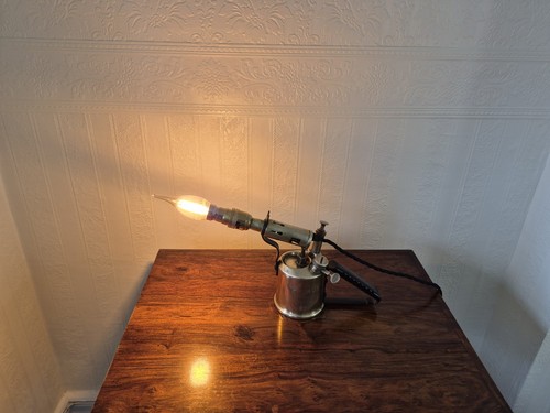 Blow torch upcycled led - torch,