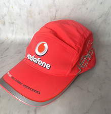 Jenson Botton Formula 1 Vodafone McLaren Mercedes team cap - orange
