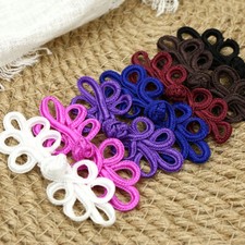 1PC Fasteners Closure Buttons Handmade Pankou Chinese Knot Frog for Tang Suits