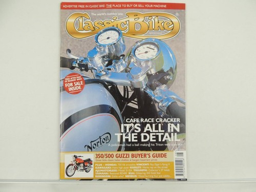 Aug 2002 classic bike magazine - bike,