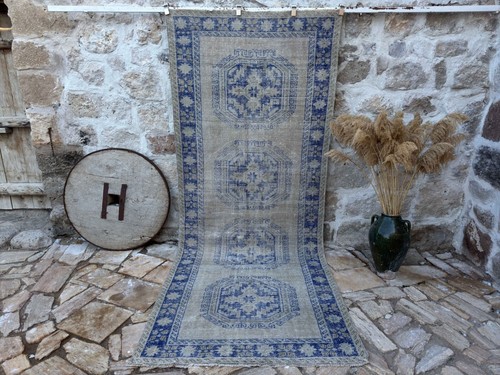 Hand knotted turkish large rug - large,
