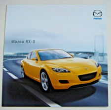 Mazda . RX8 . Mazda RX 8 . 2002 Sales Brochure