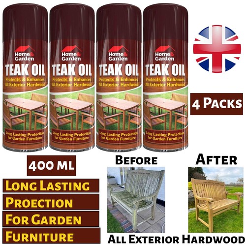 Teak oil spray garden - 4x,