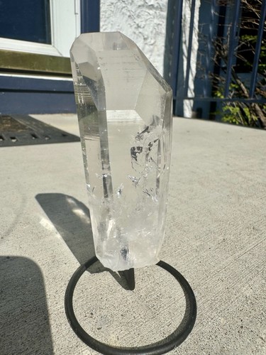 Lemurian quartz mounted - lemurian,