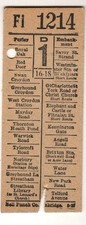 Bus / Tram ticket Croydon Corp