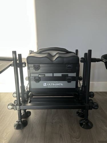 Ultimate fishing seat box with - seat,